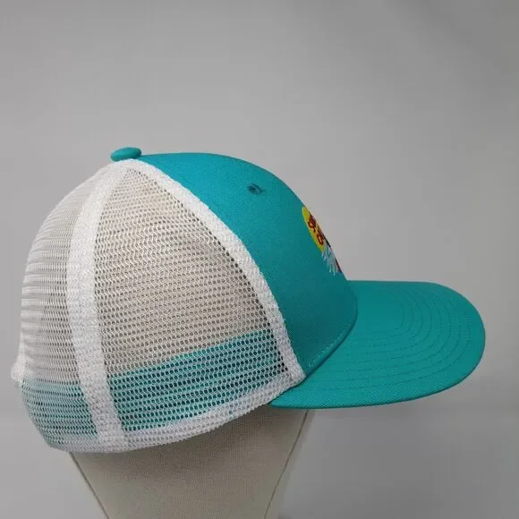 Suns Out Buns Out Snapback Trucker Hat Blue One Size Mesh Back Coal - Picture 4 of 8